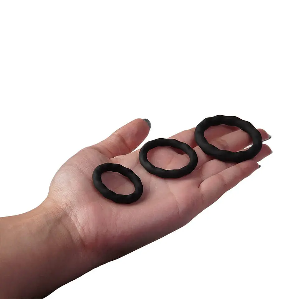 SET ANILLOS PARA EL PENE - TRIDENTE 2
