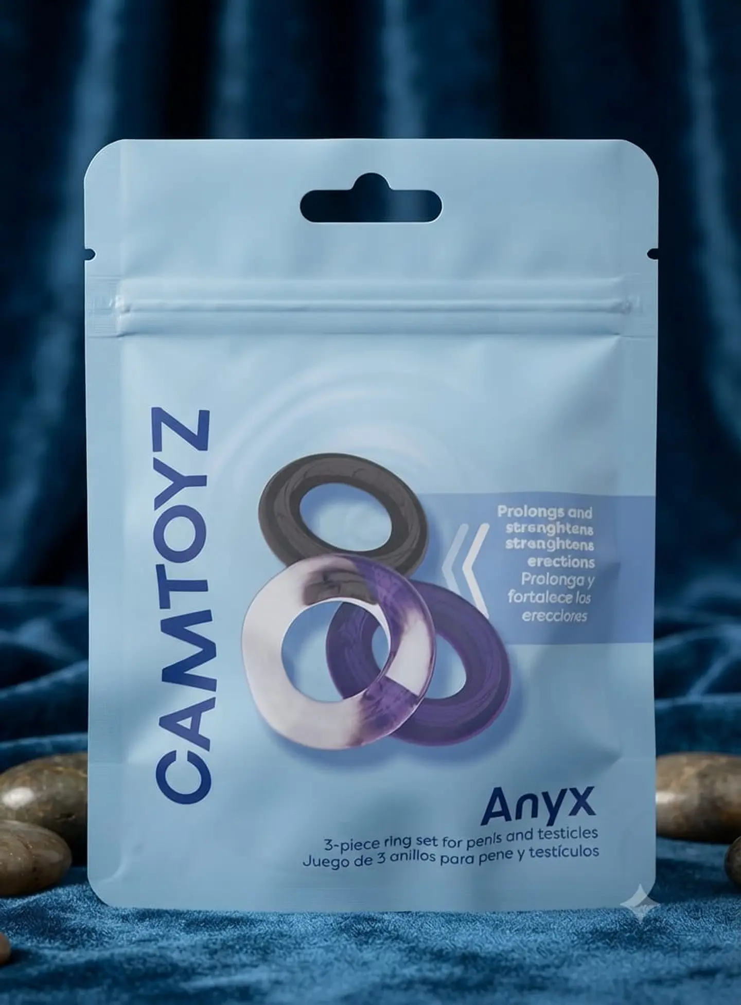 SET DE ANILLOS PARA EL PENE - ANYX  1