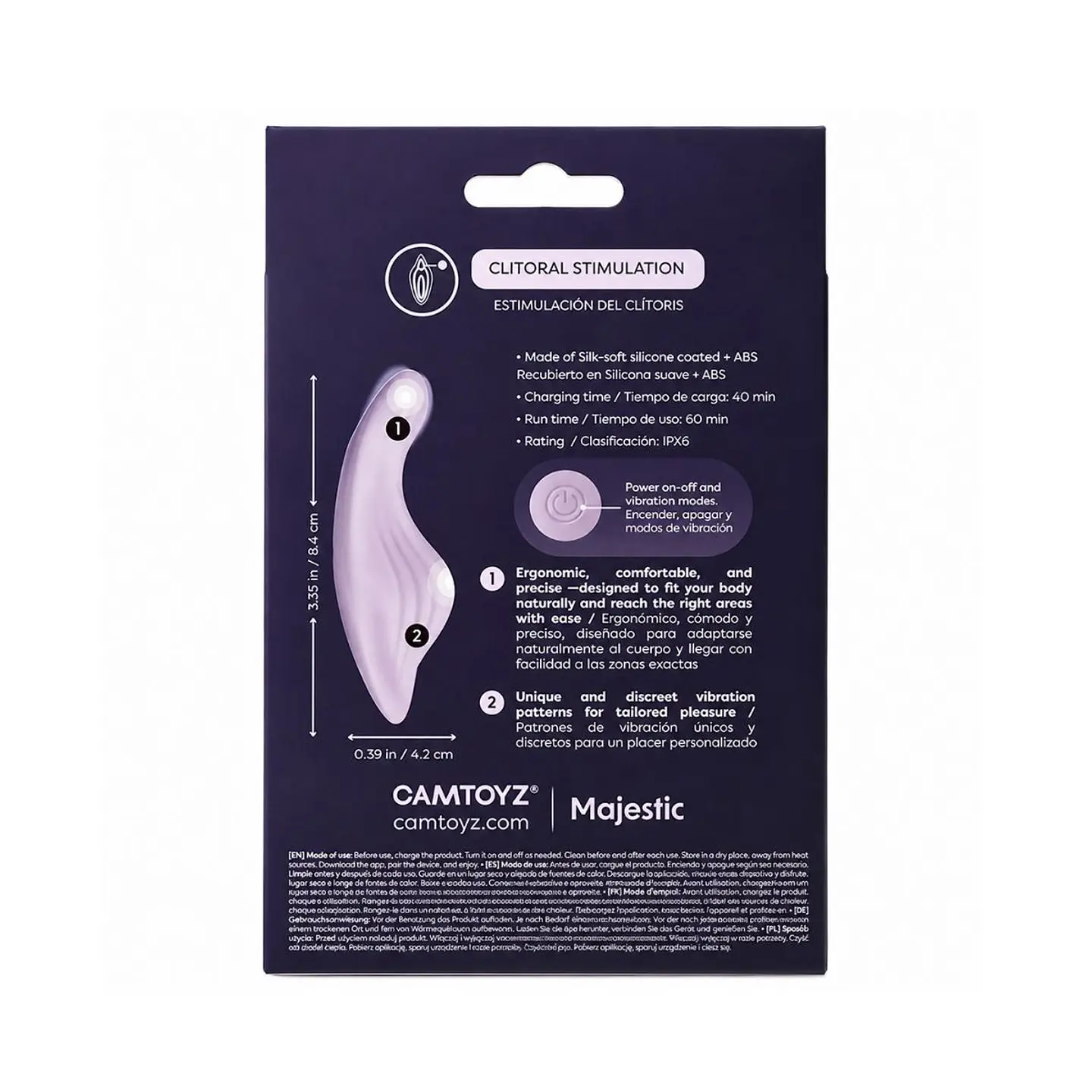 VIBRADOR PARA PANTY CAMTOYZ - TINKER  4