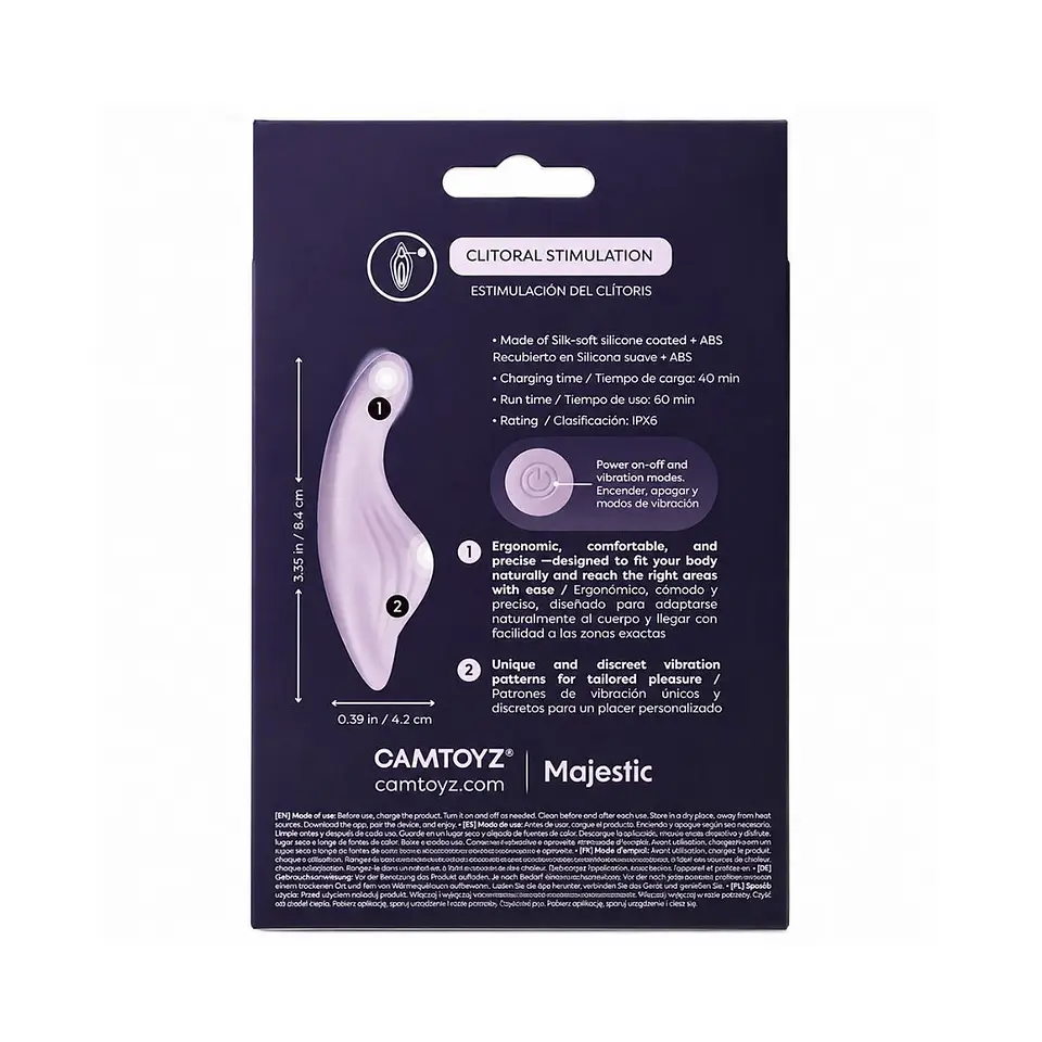 VIBRADOR PARA PANTY CAMTOYZ - TINKER  4