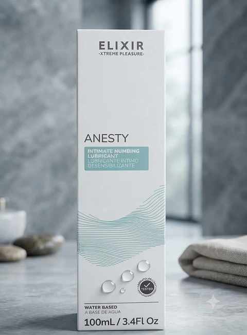 LUBRICANTE DESENSIBILIZANTE ELIXIR - ANESTY x100 ML