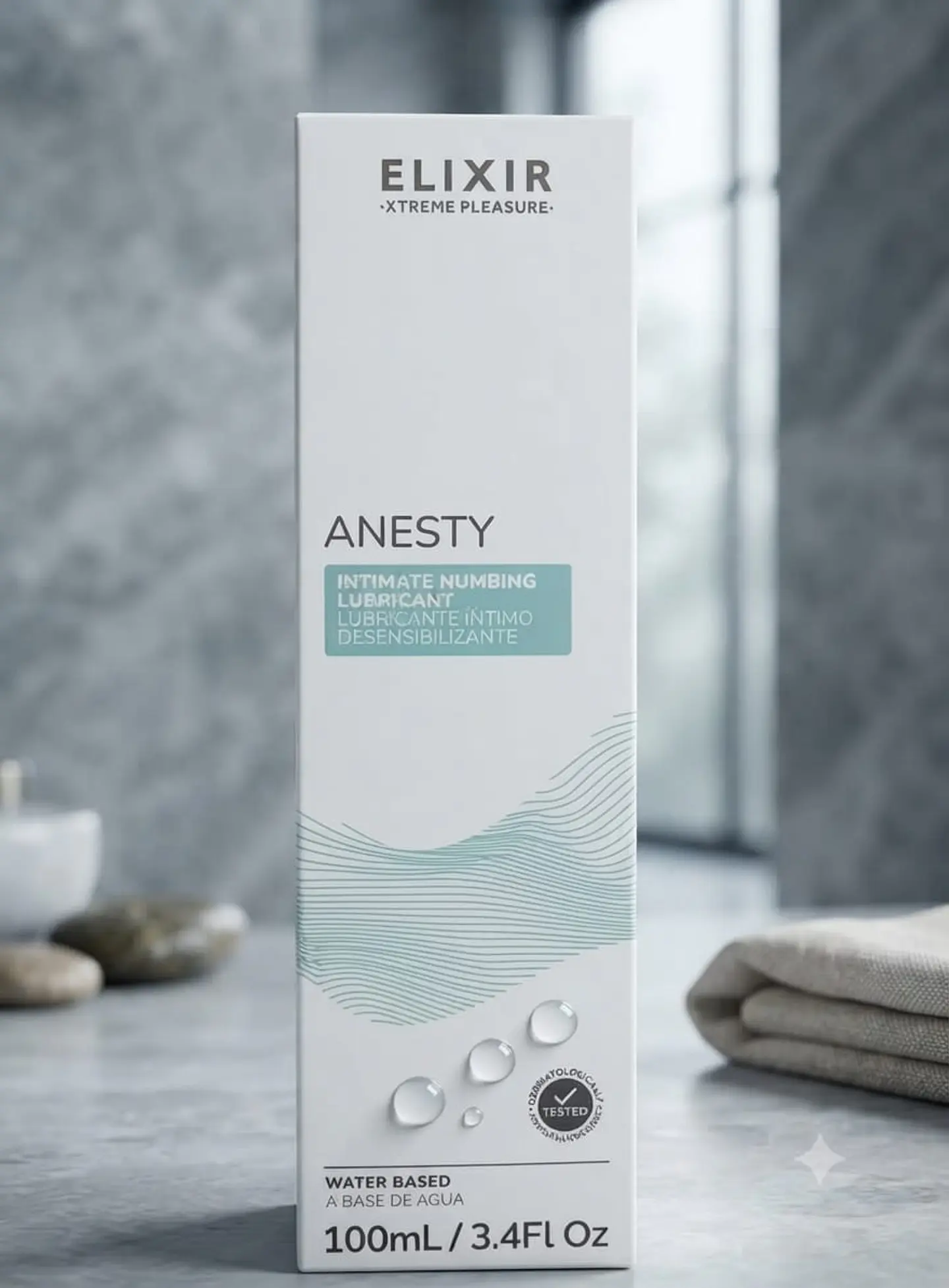 LUBRICANTE DESENSIBILIZANTE ELIXIR - ANESTY x100 ML 1