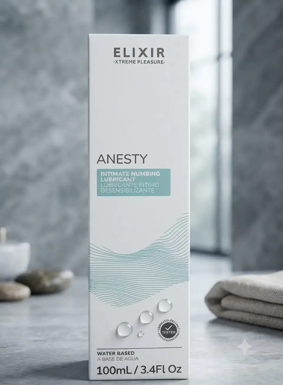 LUBRICANTE DESENSIBILIZANTE ELIXIR - ANESTY x100 ML 1