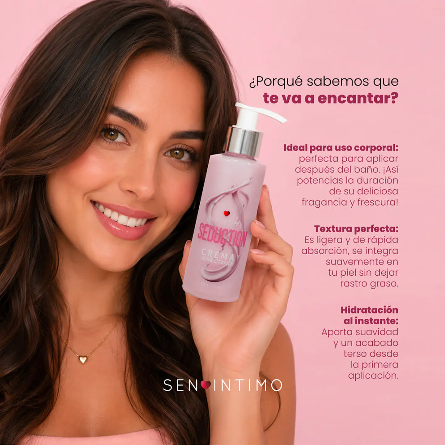 CREMA HUMECTANTE CON FEROMONAS - SEDUCTION 3