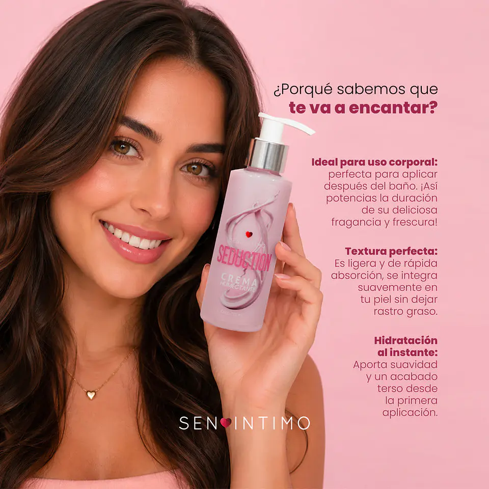 CREMA HUMECTANTE CON FEROMONAS - SEDUCTION 3