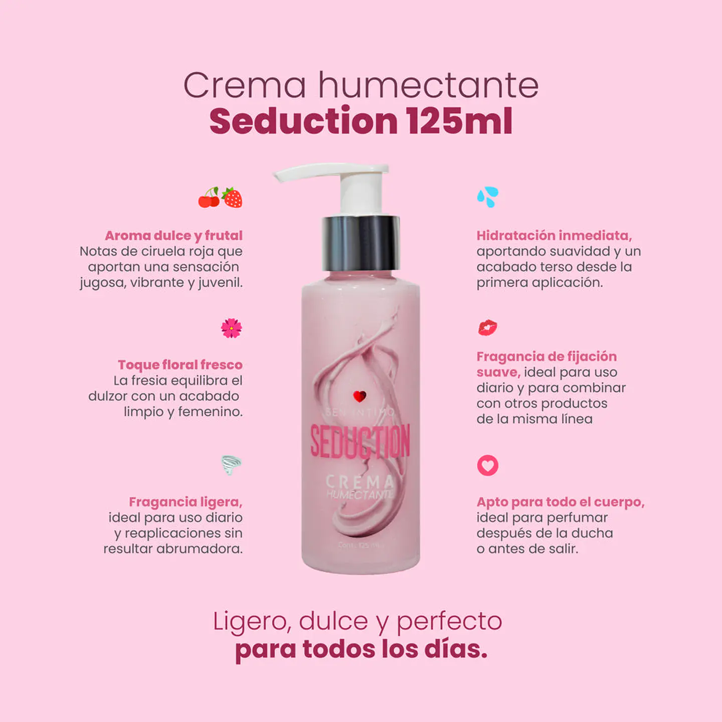 CREMA HUMECTANTE CON FEROMONAS - SEDUCTION 2
