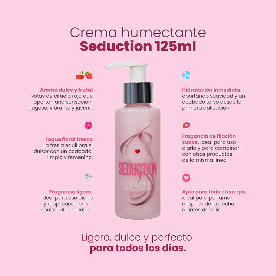 CREMA HUMECTANTE CON FEROMONAS - SEDUCTION 2