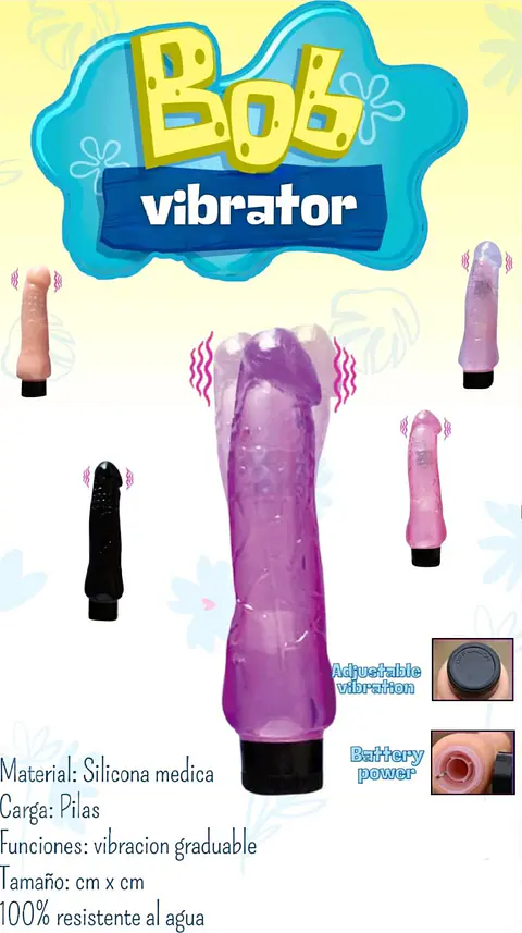 VIBRADOR DE PILAS - BOB