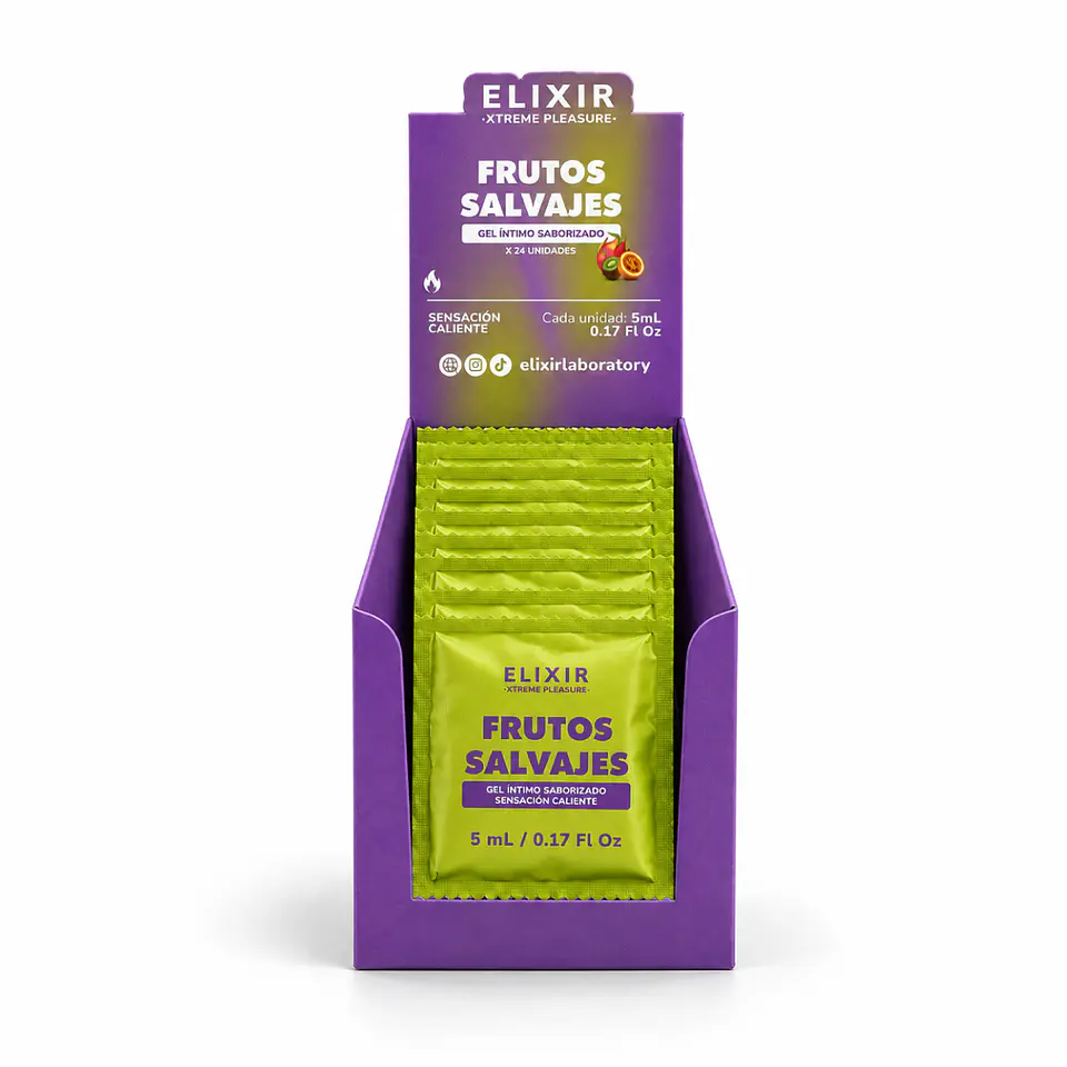 SACHET LUBRICANTE FRUTOS SALVAJES 2