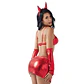 DISFRAZ DE DIABLA ROJA - Miniatura 2