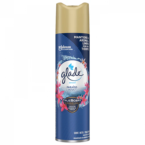DESODORANTE GLADE PARAISO AZUL 360cc