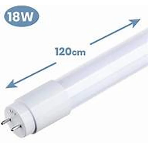 TUBO LED T8 LUZ FRIA 18W 120cm 35966 (UNIDAD)