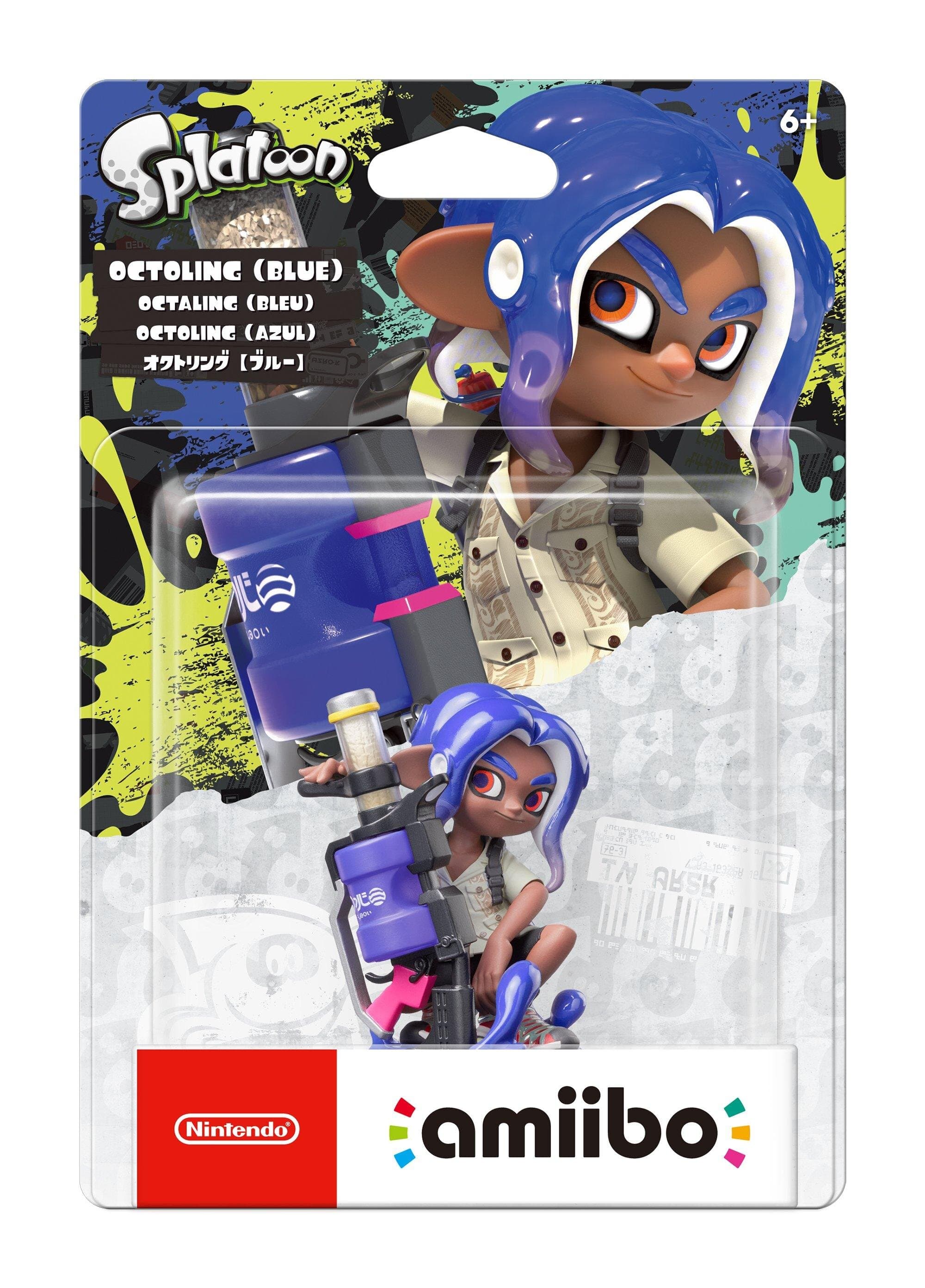 amiibo Octoling Blue (Splatoon series)