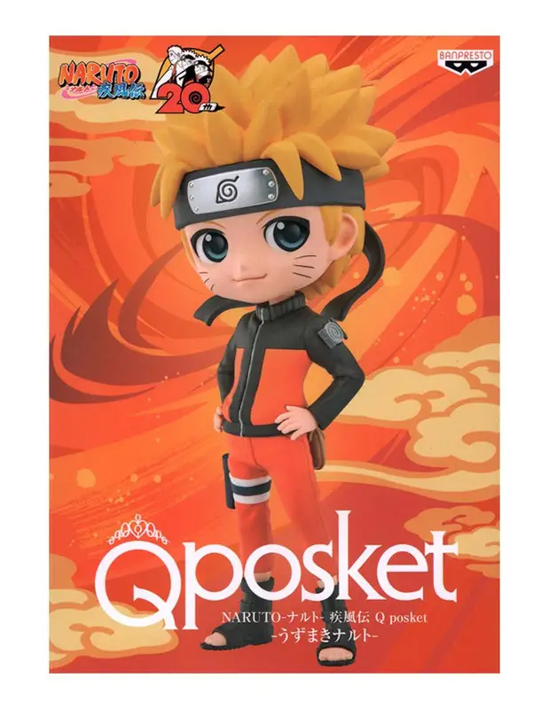 Figura Q Posket Naruto Uzumaki (Ver. A) / Naruto Shippuden