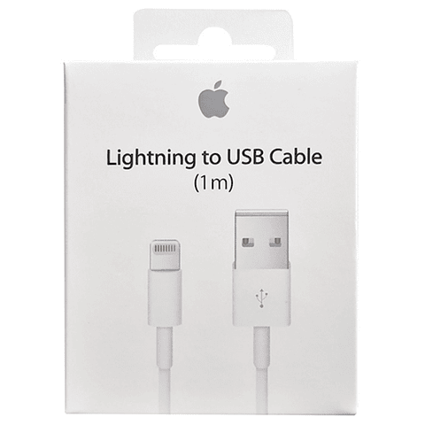 CABLE USB LIGHTNING 1MT MD818 885909627424 