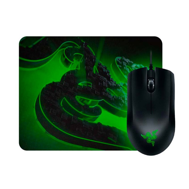 KIT RAZER MOUSE ABYSSUS LITE + PAD MOUSE GOLIATHUS 811659...