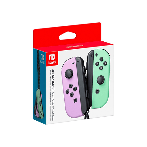 JOY CON SWITCH CONTROL PURPLE GREEN 