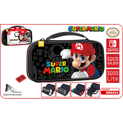 ESTUCHE PARAS SWITCH SUPER MARIO RDS NNS533 