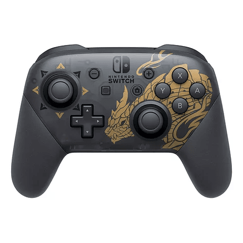 SWITCH PRO CONTROLLER MONSTER HUNTER RISE EDITION 