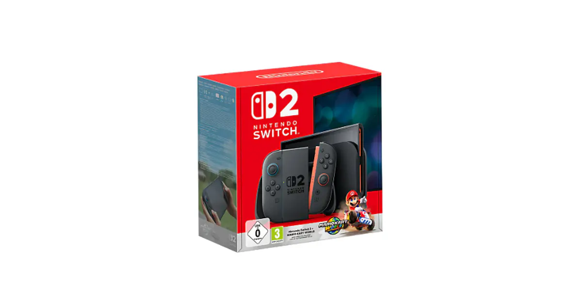 NINTENDO SWITCH 2 + MARIO KART WORLD BUNDLE DIGITAL