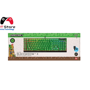 TECLADO RAZER BlackWidow V4 X EDI.  Minecraft