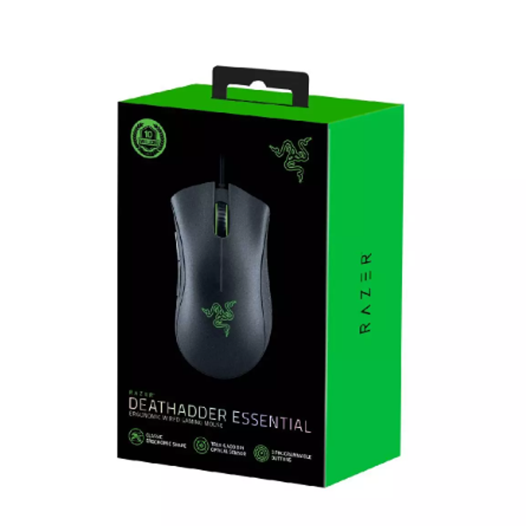 RAZER MOUSE DEATHADDER ESSENTIAL ERGONOMIC BLACK 1