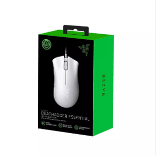 RAZER MOUSE DEATHADDER ESSENTIAL ERGONOMIC WHITE 