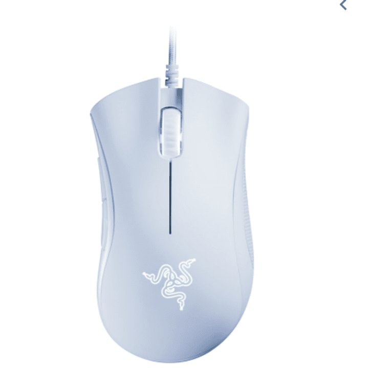 RAZER MOUSE DEATHADDER ESSENTIAL ERGONOMIC WHITE  2