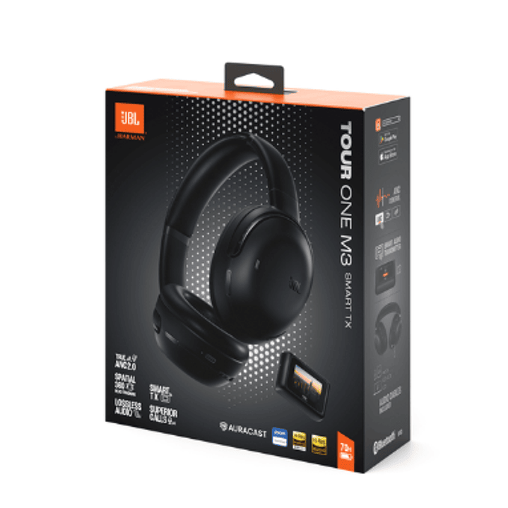 JBL TOUR ONE M3 SMART TX TWS BLACK 1