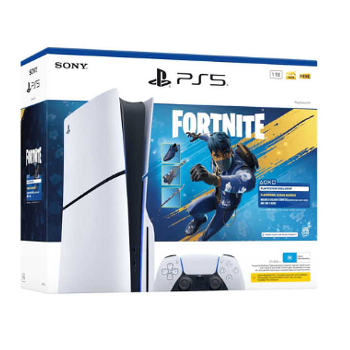 PS5 SLIM DISC FORTNITE FLOWERING CHAOS BUNDLE  1