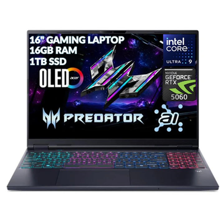 ACER - PREDATOR HELIOS NEO 16S AI GAMING LAPTOP - 16