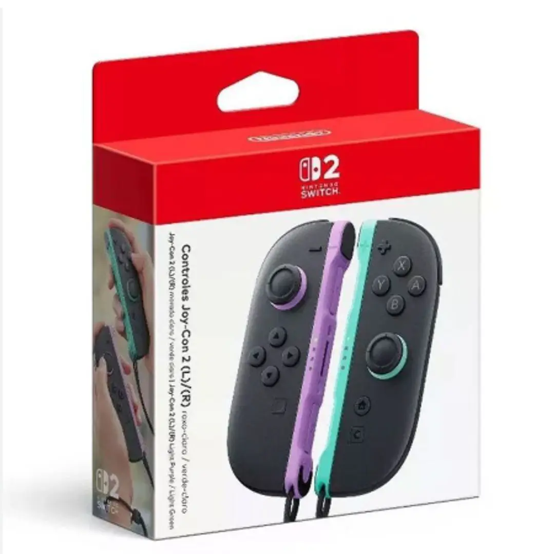 JOY-CON SWITCH 2 --LIGHT PURPLE/LIGHT GREEN 1
