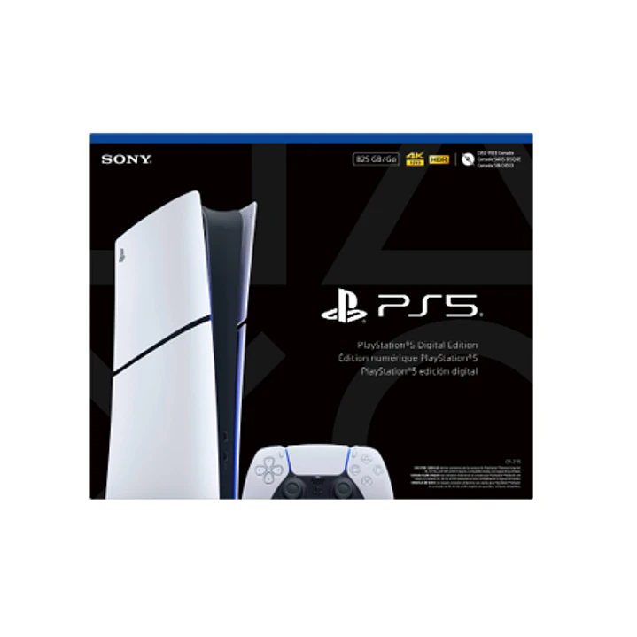 PLAYSTATION 5 CONSOLA DIGITAL 825GB SLIM AMERICANA  1