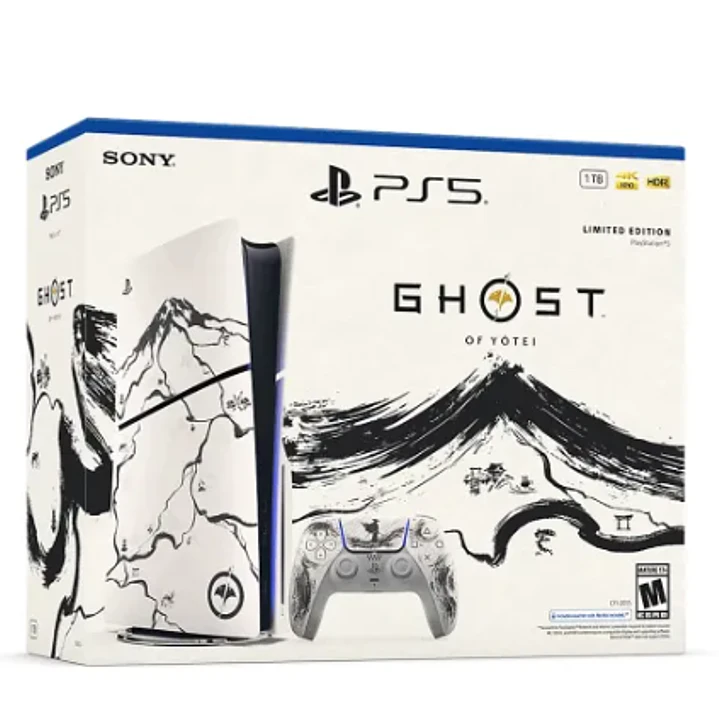 PLAYSTATIONS 5 SLIM – GHOST OF YŌTEI GOLD LIMITED BUNDLE 1