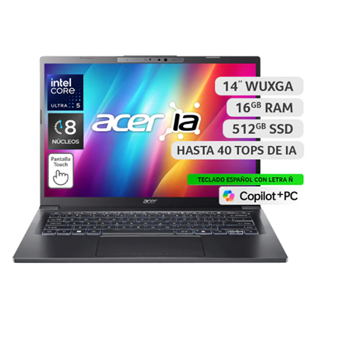 NOTEBOOK ACER ASPIRE A14-52MT-59DP ,i5 Ultra ,16/1Tb  1