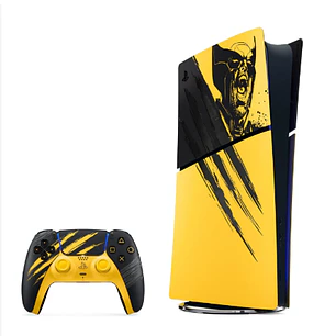PS5 SLIM MARVEL WOLVERINE BATTLE LIMITED EDITION