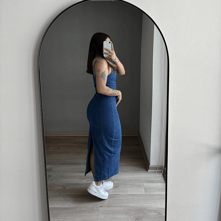 Maxi Vestido Mezclilla Azul 2