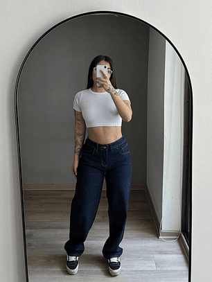 Baggy Azul Estilo Levis