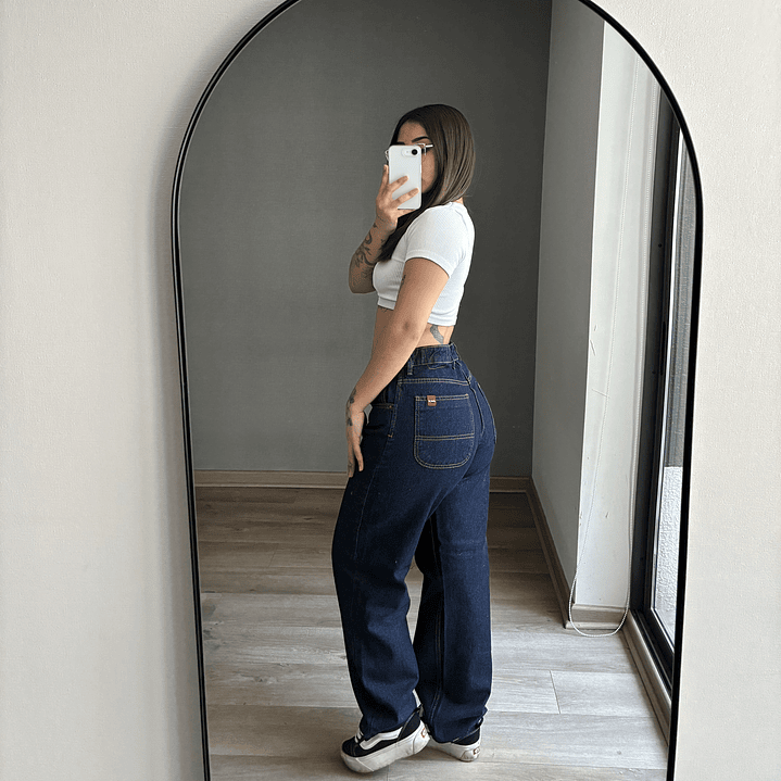 Baggy Azul Estilo Levis 3
