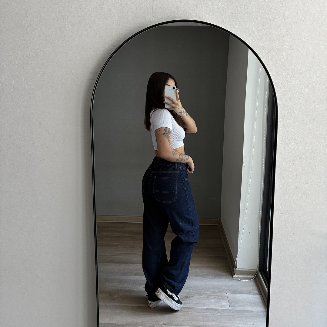 Baggy Azul Estilo Levis 4