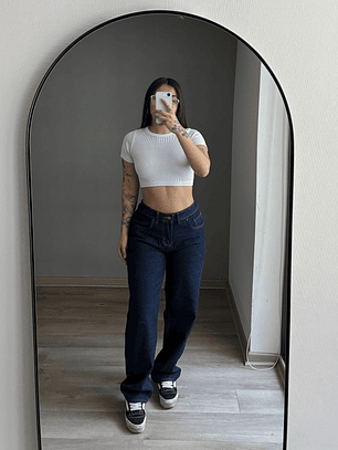 Baggy Azul Estilo Levis