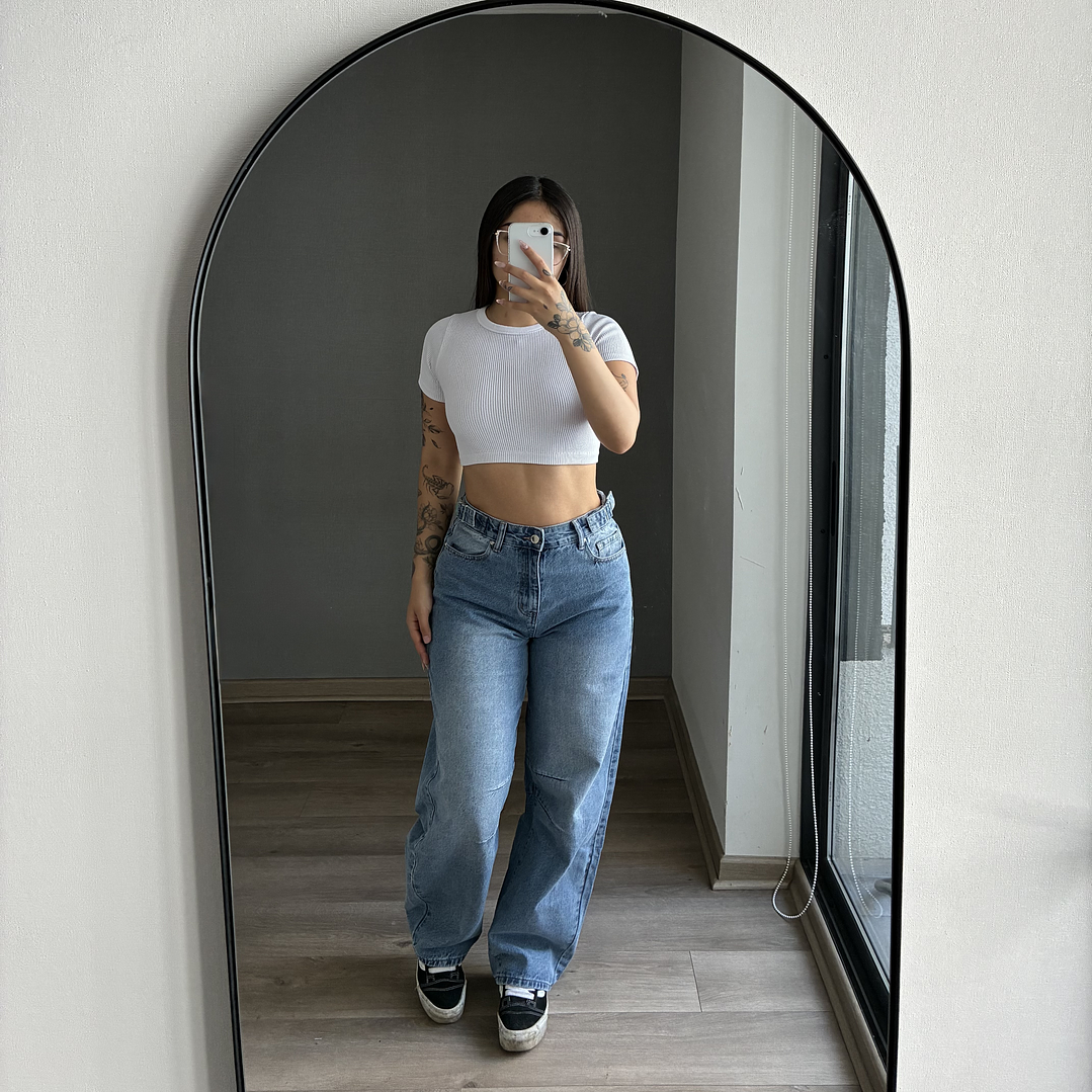Baggy Jeans Celeste 3