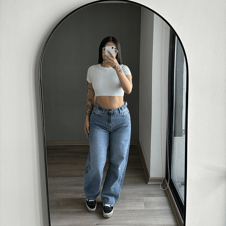 Baggy Jeans Celeste 3