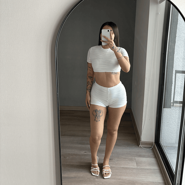 Traje de baño White 1