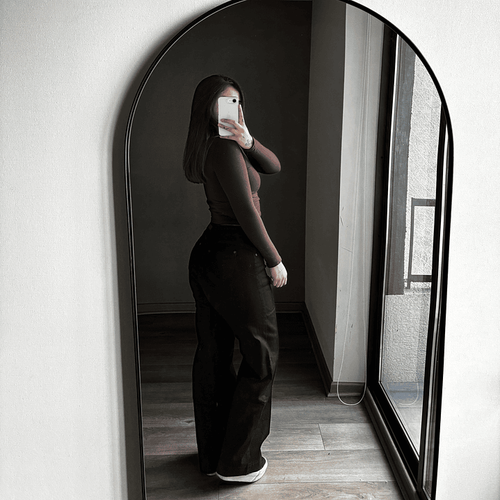 Jeans Wide Leg Negro 2