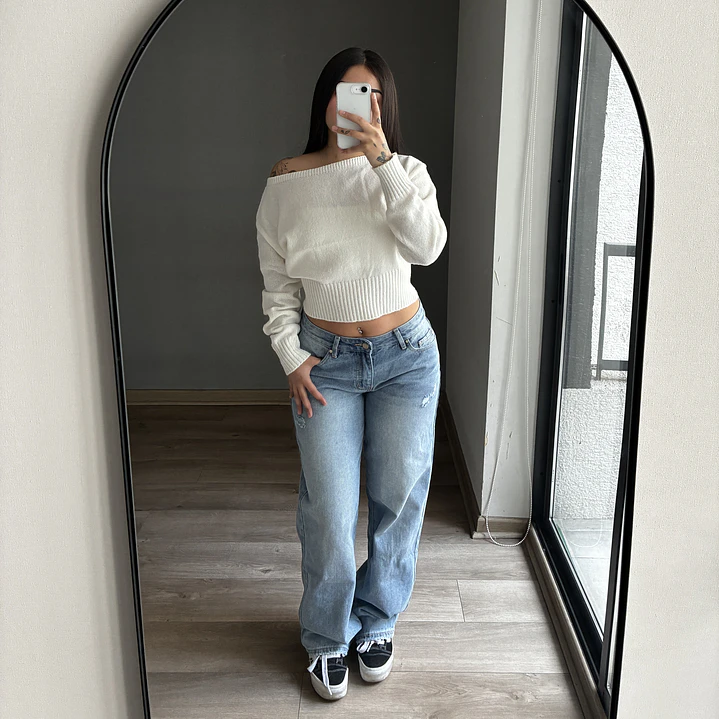 Baggy Low Rise Celeste 5