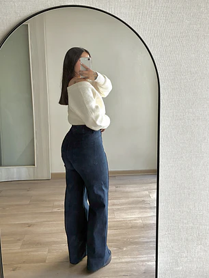 Wide Leg Aruba Azul Denim