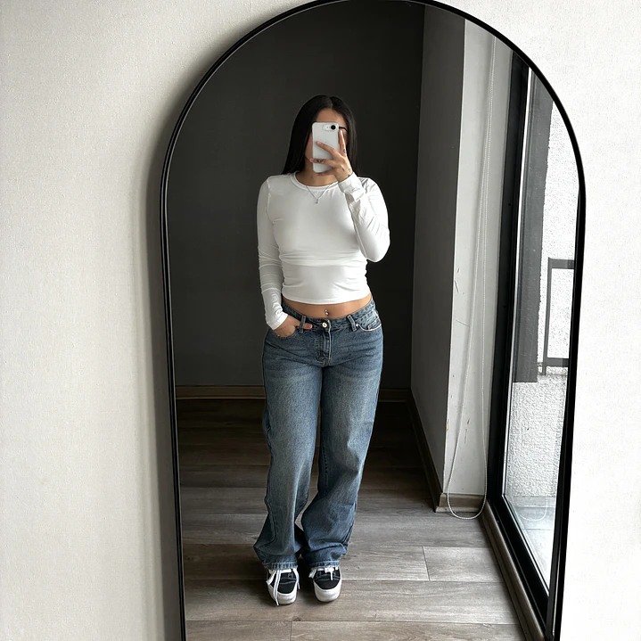 Baggy Jeans Azul Opaco 6
