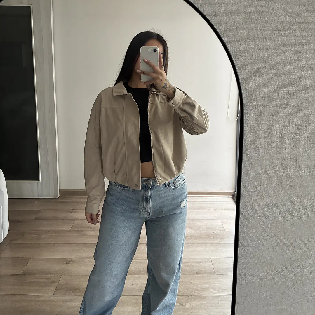 JACKET GAMUZA DUPE ZARA 4