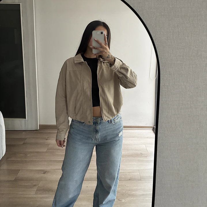 JACKET GAMUZA DUPE ZARA 4